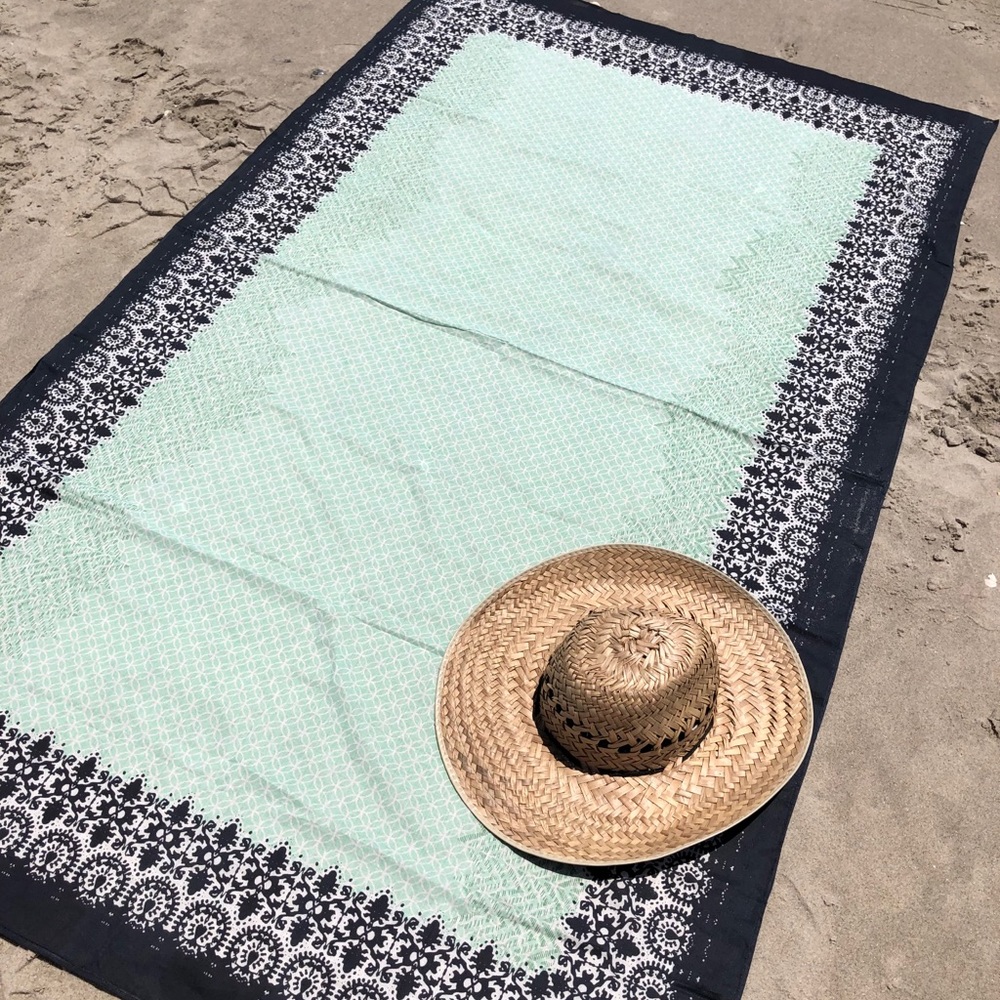 Versatile wrap for BEACH, PARK, SCARF, or TABLE